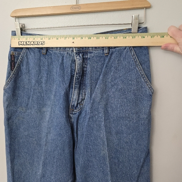 B.U.M. Equipment Baggy Tapered Jeans Mens Size 32 Hip Hop Y2K Grunge - Picture 5 of 8